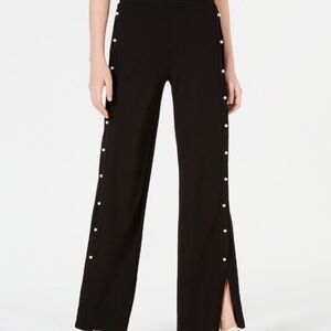 Almost Famous Black Wide-Leg Stretch Pants Size XS